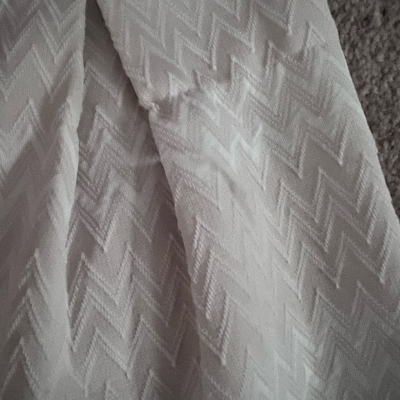 A-line pleated Skirt XL CHEVRON PRINT - Picture 6 of 8